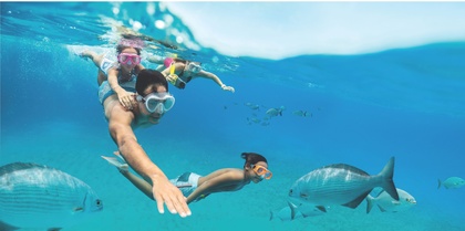 Snorkelling, South Pacific